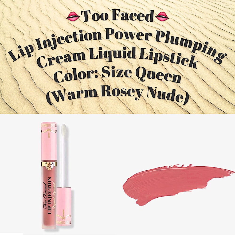 👄 Too Faced - Lip Injection Power Plumping Cream Liquid Lipstick - NEW